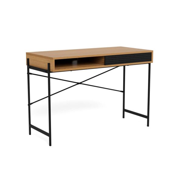 Desk ANGUS 110x50xH75cm, oak