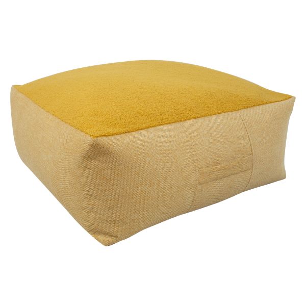 Tumba LAMB BAG 80x80xH30cm, kollane