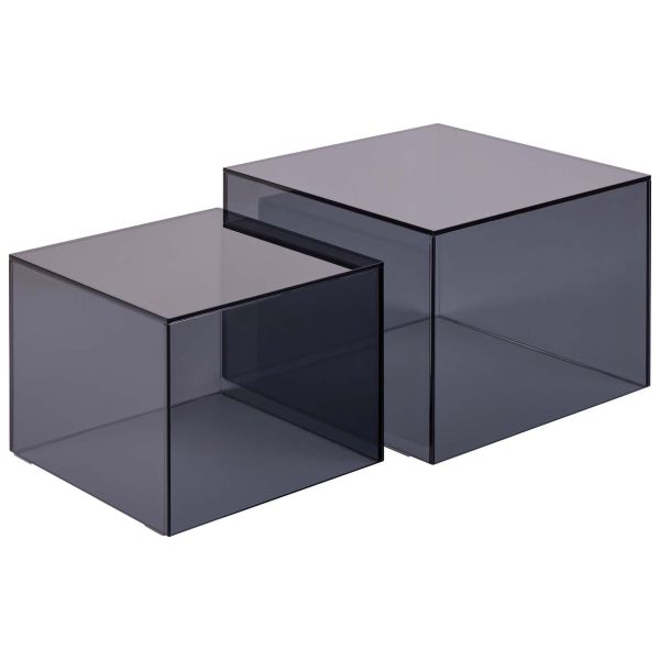 Diivanilauakomplekt DICE 50x50xH35cm, 40x40xH30cm, hall