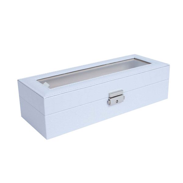Watch box SEZANE 30x11x8cm, white