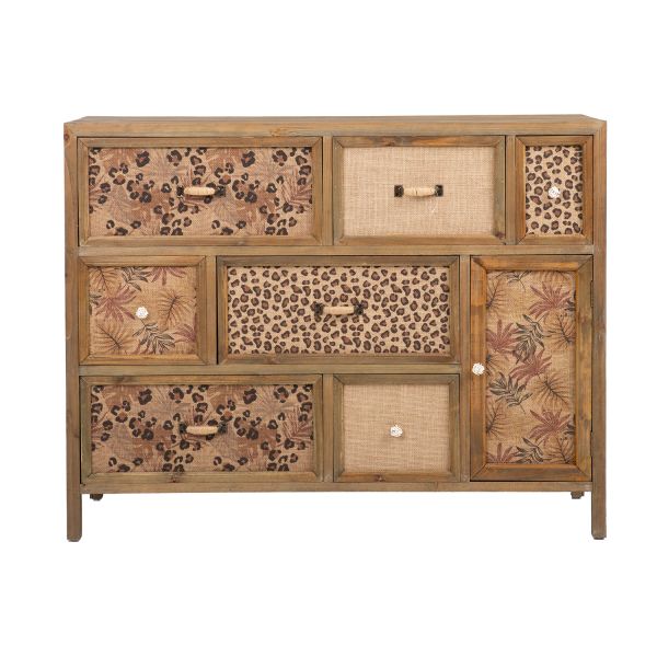 Cabinet ZARA 110x36xH86cm, brown