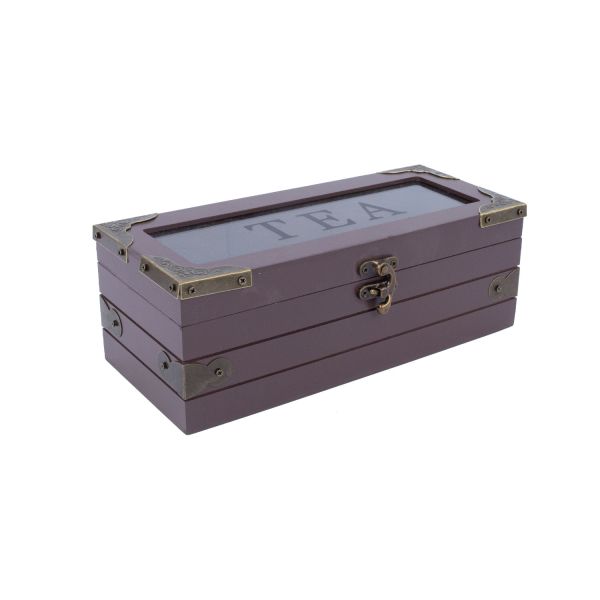 Шкатулка для чая HAZEL 24x10xH9см