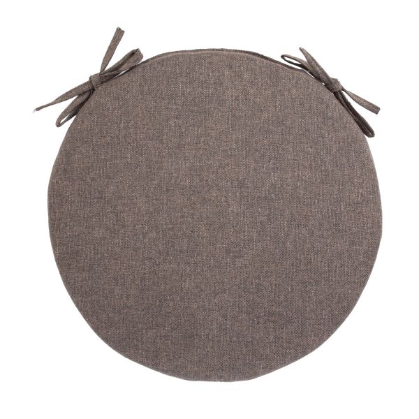 Покрытие для стула SIMPLE BROWN D38cm, коричневый