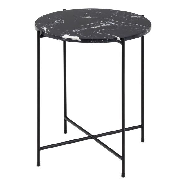 Side table AVILA D42xH45cm, black