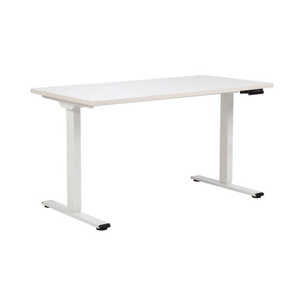 Desk ERGO PRO with 2 motor 140x70xH60-125cm, white