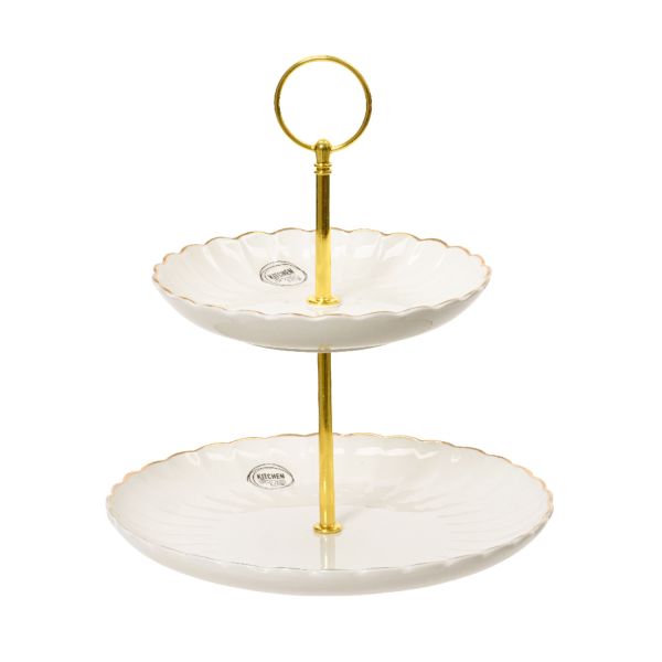 Korrusvaagen SHELL D20,3xH23cm, portselan