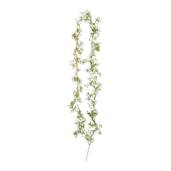 Garland FLOWERLY 1.7cm, white flowers