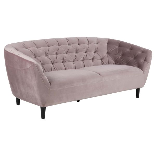 Sofa RIA 3-seater, dusty rose