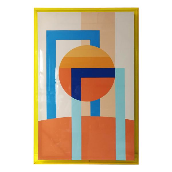 Холст с рамой WALLY 80x120см, абстрактный день, акрил