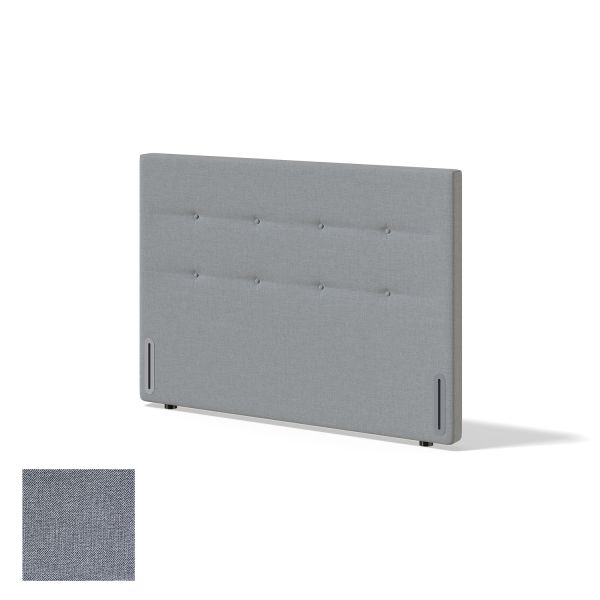 Headboard BLUE H35 AGGE 90cm, light grey