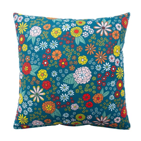Подушка HOLLY 45x45см, цветущие цветы