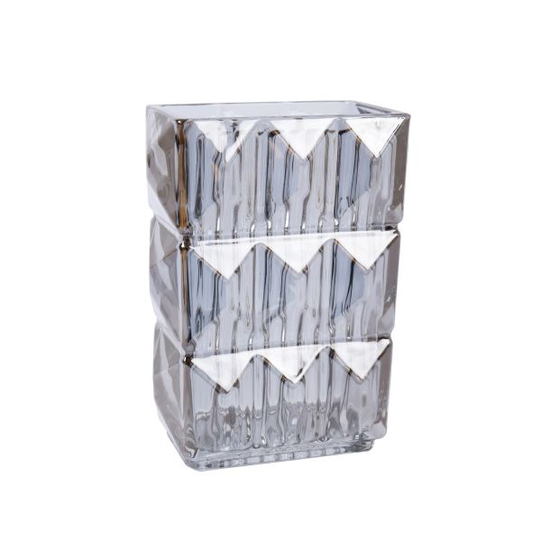 Vaas AVRIL 13x8xH19cm, hõbedane