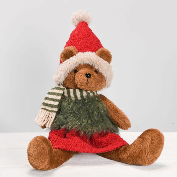 Decoration FUN SANNA H45cm, bear, girl