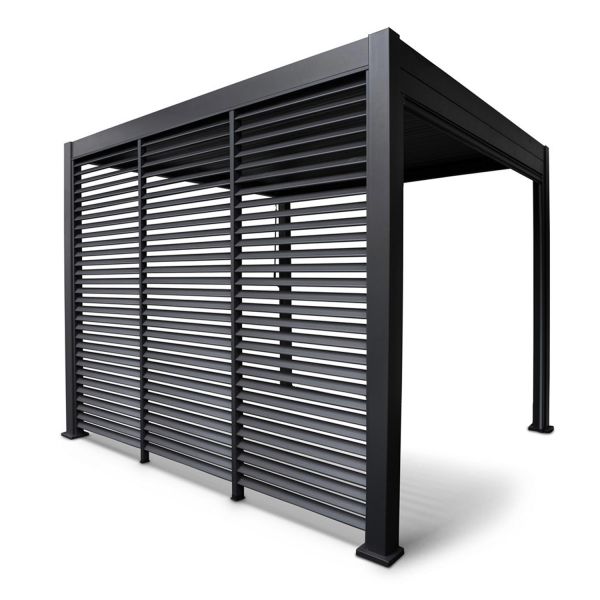 Lamellsein varikatusele MIRADOR-111 93cm, tumehall