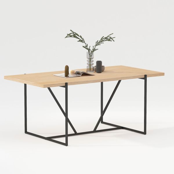 Söögilaud CINDY_160x90xH75cm, melamiin t
