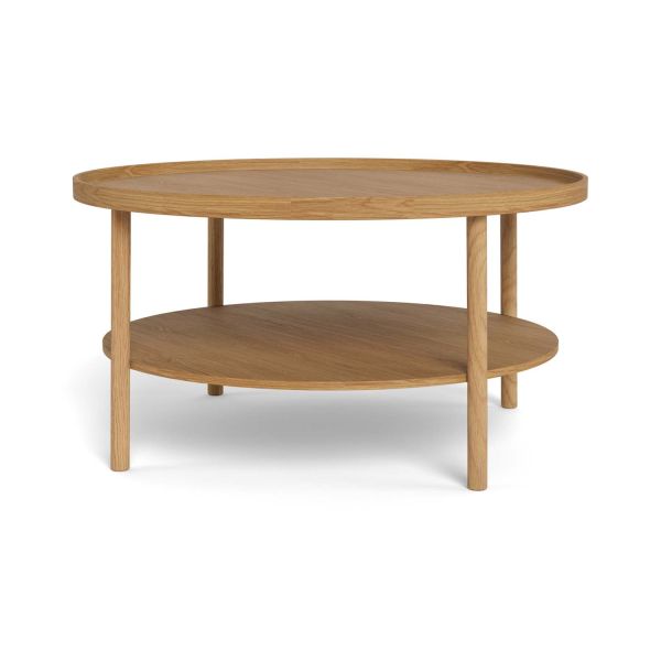 Coffee table BANBURY D80xH42cm, natural