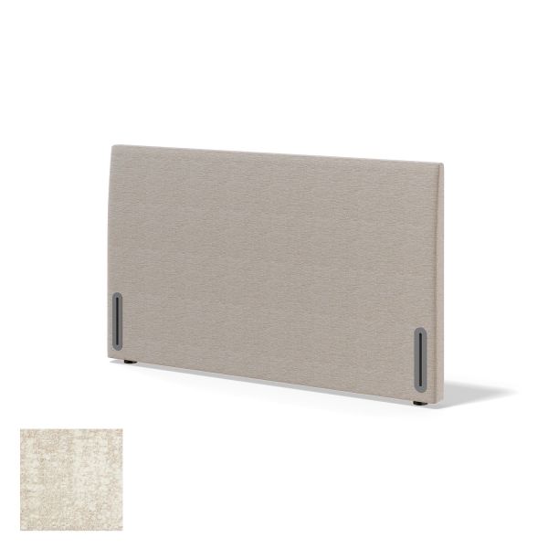 Headboard RED/BLACK DIONE AVOLA 140cm, beige