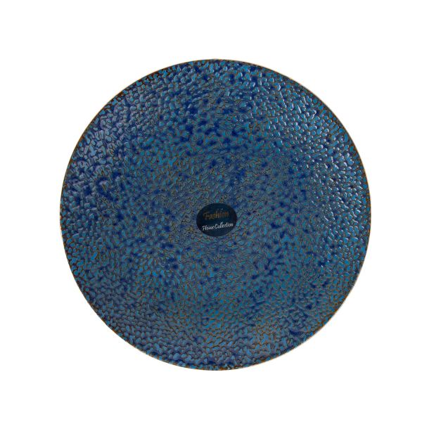Plate BLUE SUN D22cm