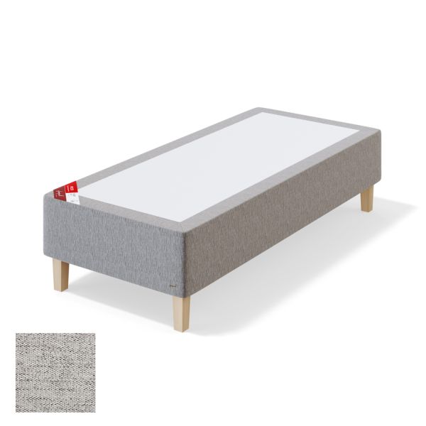 Couch RED POCKET VERANO 90x200cm, firm, light grey