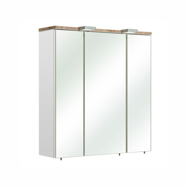 Peegelkapp LED-valgustusega 34, 65x20xH70cm, valge läige