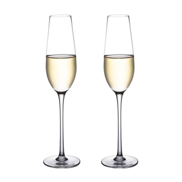 Champagne glasses CRYSTAL 2pcs 200ml