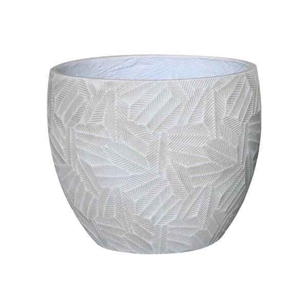 Lillepott SKY DOVE D55xH43.5cm, valge