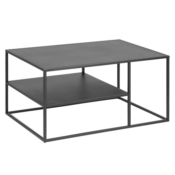 Diivanilaud NEWTON 90x60xH45cm, must