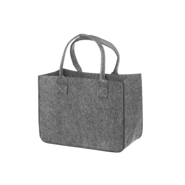 Bag 4Living BASKET 38cm, felt, grey