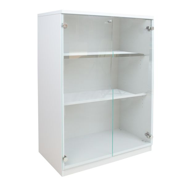 Kapp ERGO 80x44,5xH115,5cm, hallikasvalge