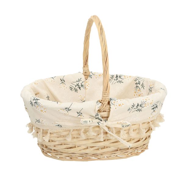 Basket WILLI EMMA 36x27xH16/33cm
