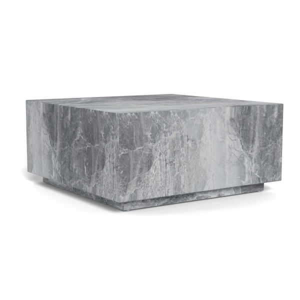 Coffee table DICE 90x90xH42cm, grey
