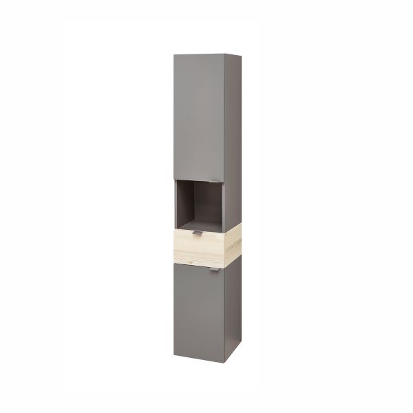 Высокий шкаф в ванную 394, 30x33xH170см