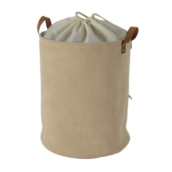 Pesukorv LIDO LEO D38xH48cm, beež