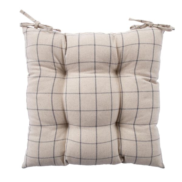Toolipadi LINEN 40x40cm, linane ruut