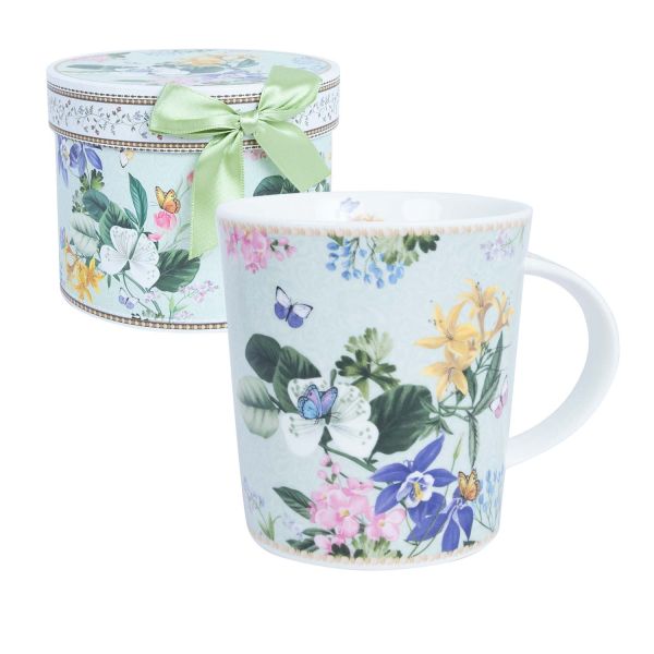 Kruus MIA FLORA H9,5cm 320ml kinkekarbis