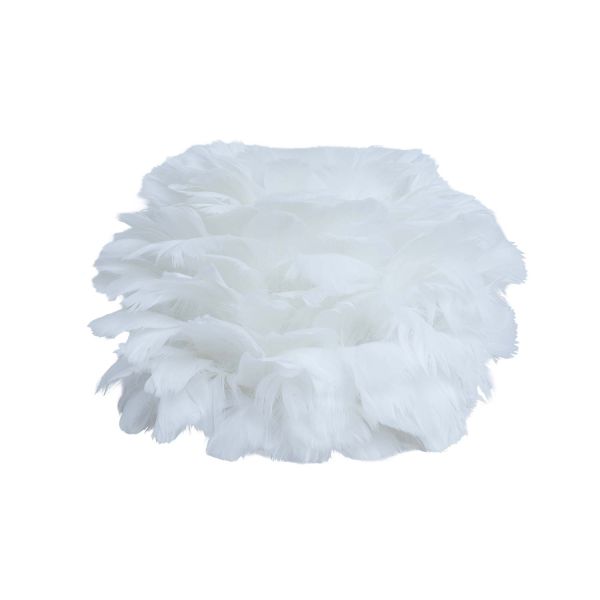 Laelamp FEATHER_D30cm valge