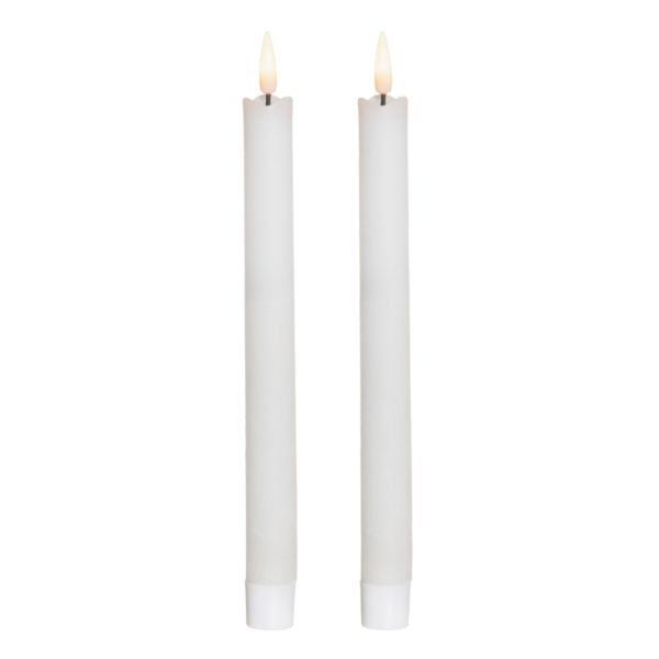 LED candle 25cm 2 pcs