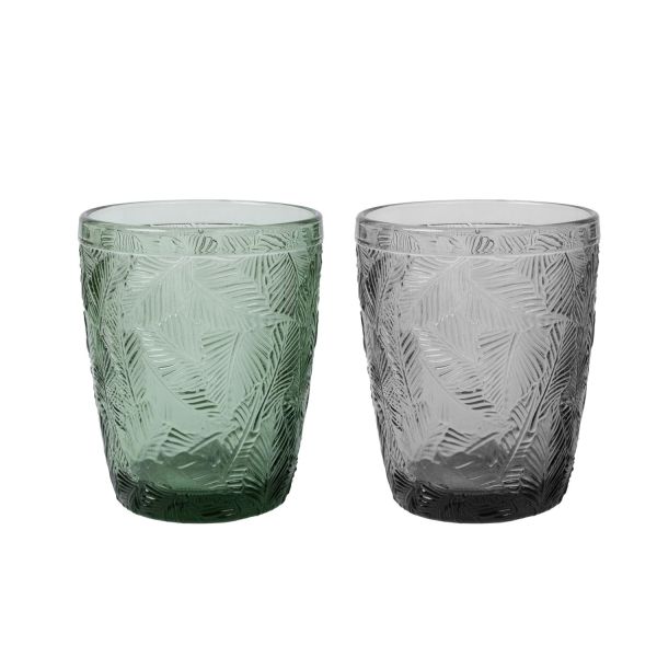 Joogiklaas LEAF_250ml madal, mix