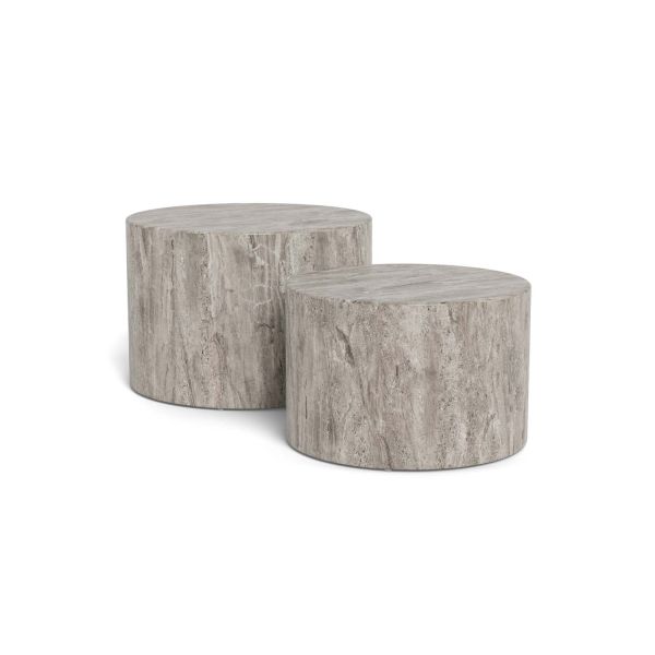 Diivanilauad 2tk DICE D58xH40cm, D50xH33cm, hall