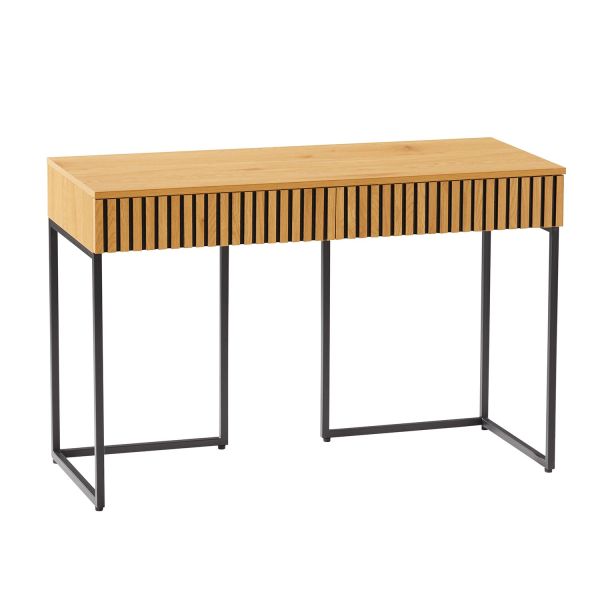 Письменный стол HAMPTON 120x50xH79см, меламин с декором дуба