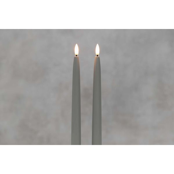 LED-küünal 3D 28cm 2tk, hall