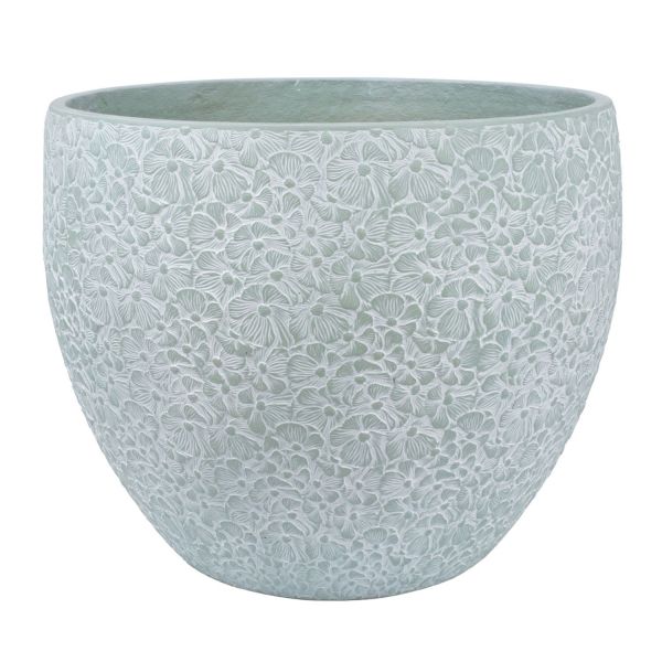 Lillepott FLORA D55xH43.5cm, rohekashall