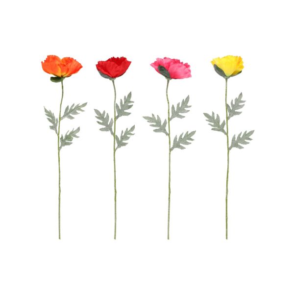 4Living Poppy big flower 65 cm assortment