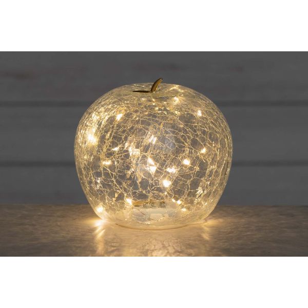 Finnlumor LED apple 15 cm clear