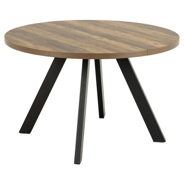 Söögilaud ZALIDA D120/210xH75cm, naturaalne