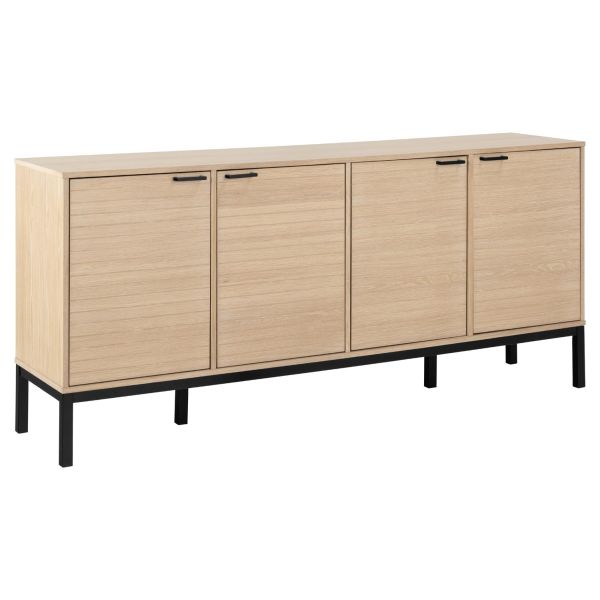 Kummut KENSINGTON 180x40xH80cm, valge