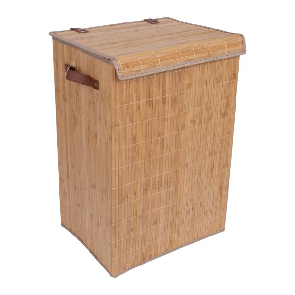 Pesukast MAX BAMBOO 40x30xH60cm, kaanega