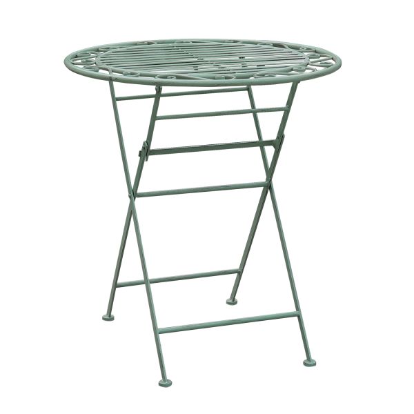 Laud MINT D70xH75cm, antiikroheline metall