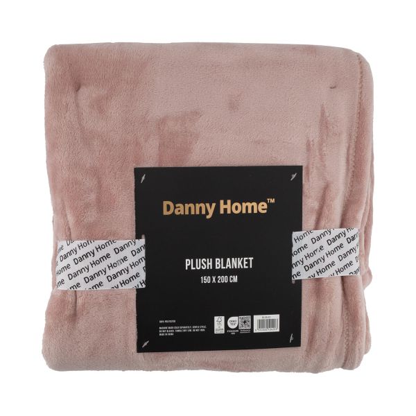 Blanket PLUSH 150x200cm, pink