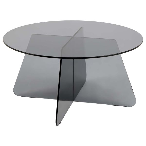 Coffee table SAMOS D80xH40cm, grey